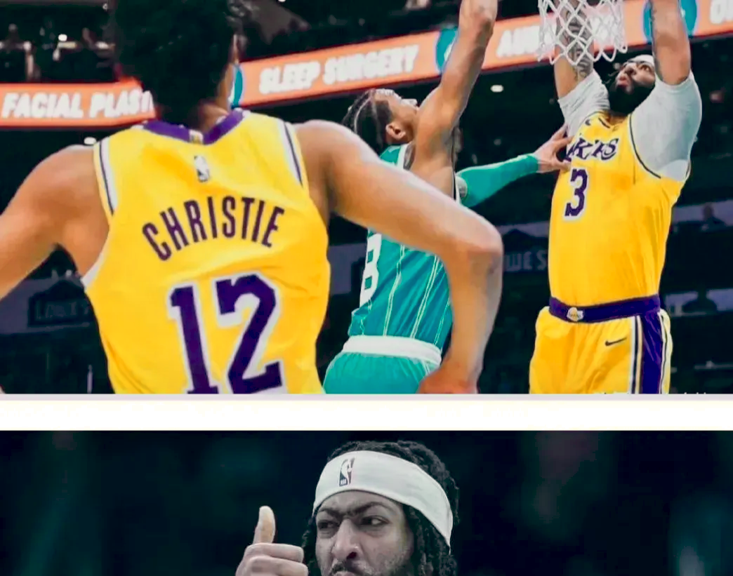 湖人遭遇连胜，浓眉无力回天